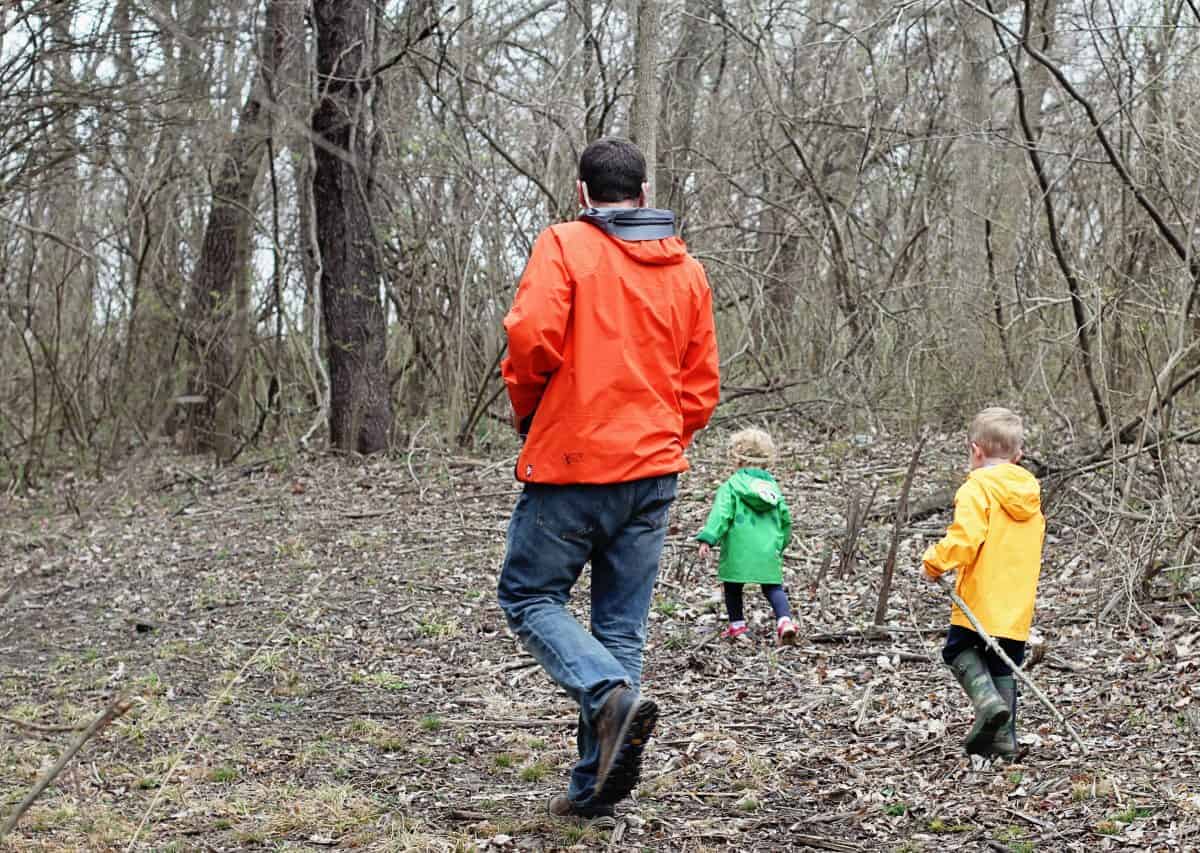 Geocaching with kids