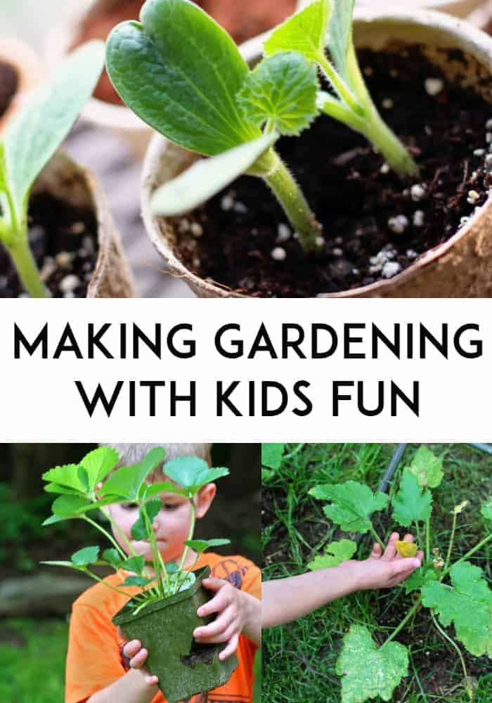 How to make gardening with kids fun