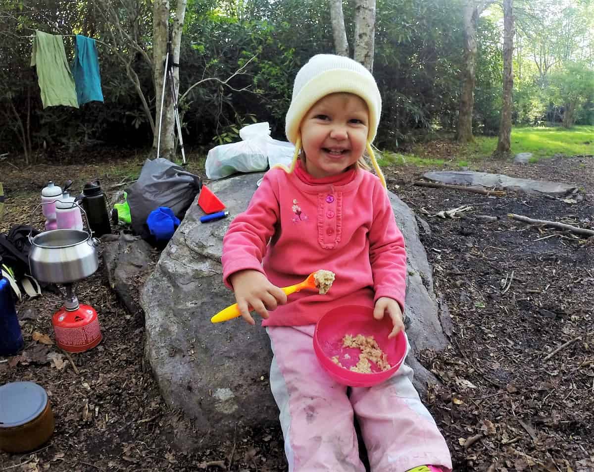 Where to go Backpacking on the Appalachian Trail with a Toddler