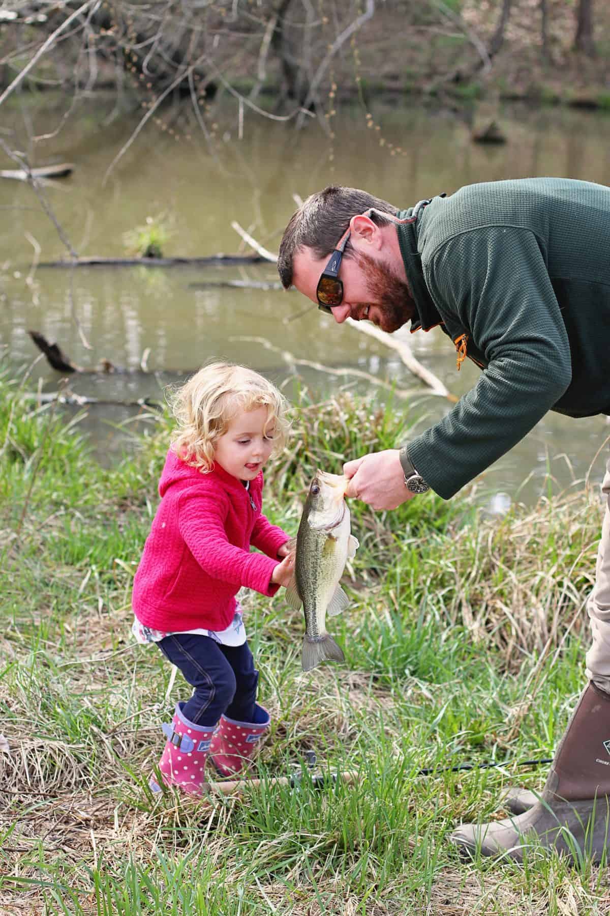 teaching kids to love fishing