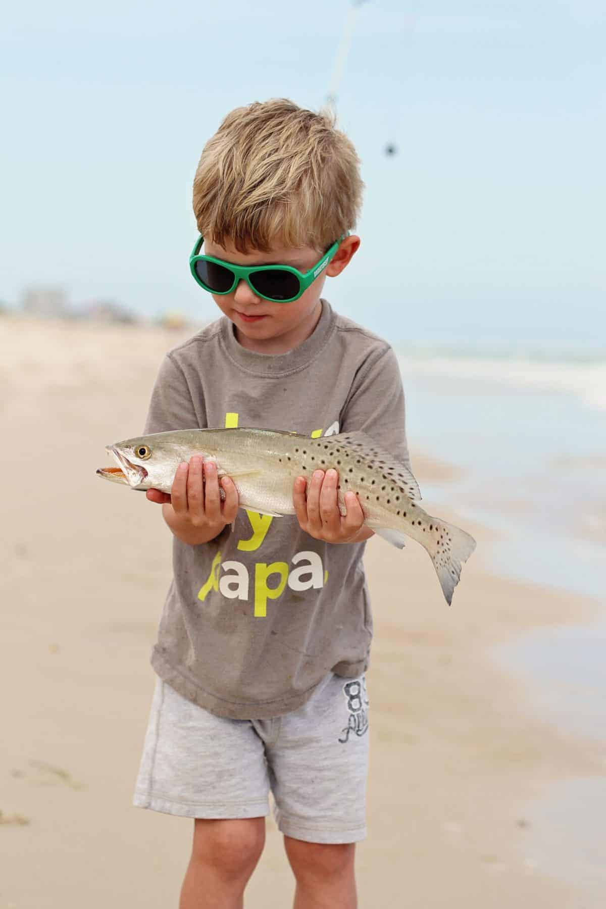 raising kids that love to fish
