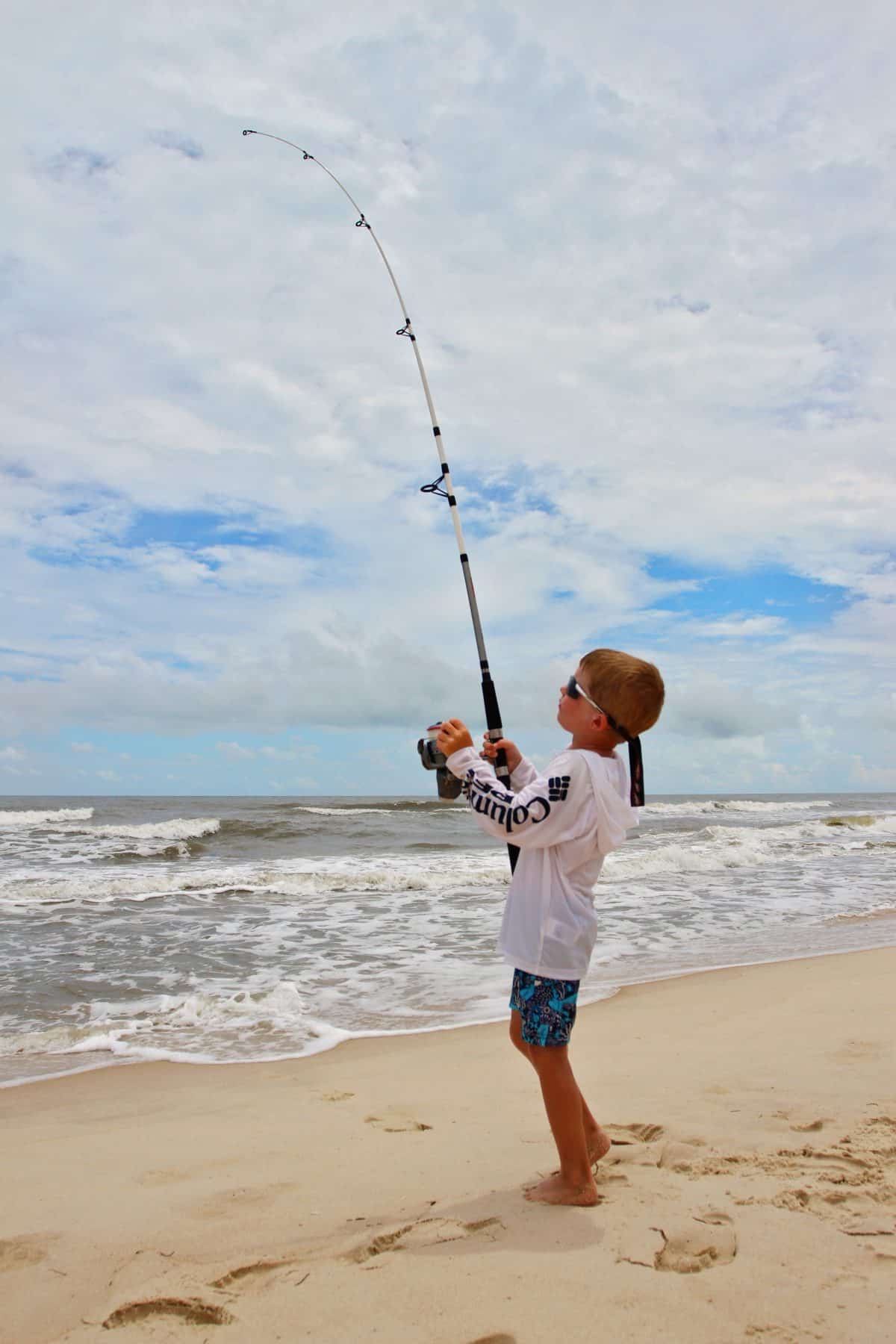 raising kids that love fishing