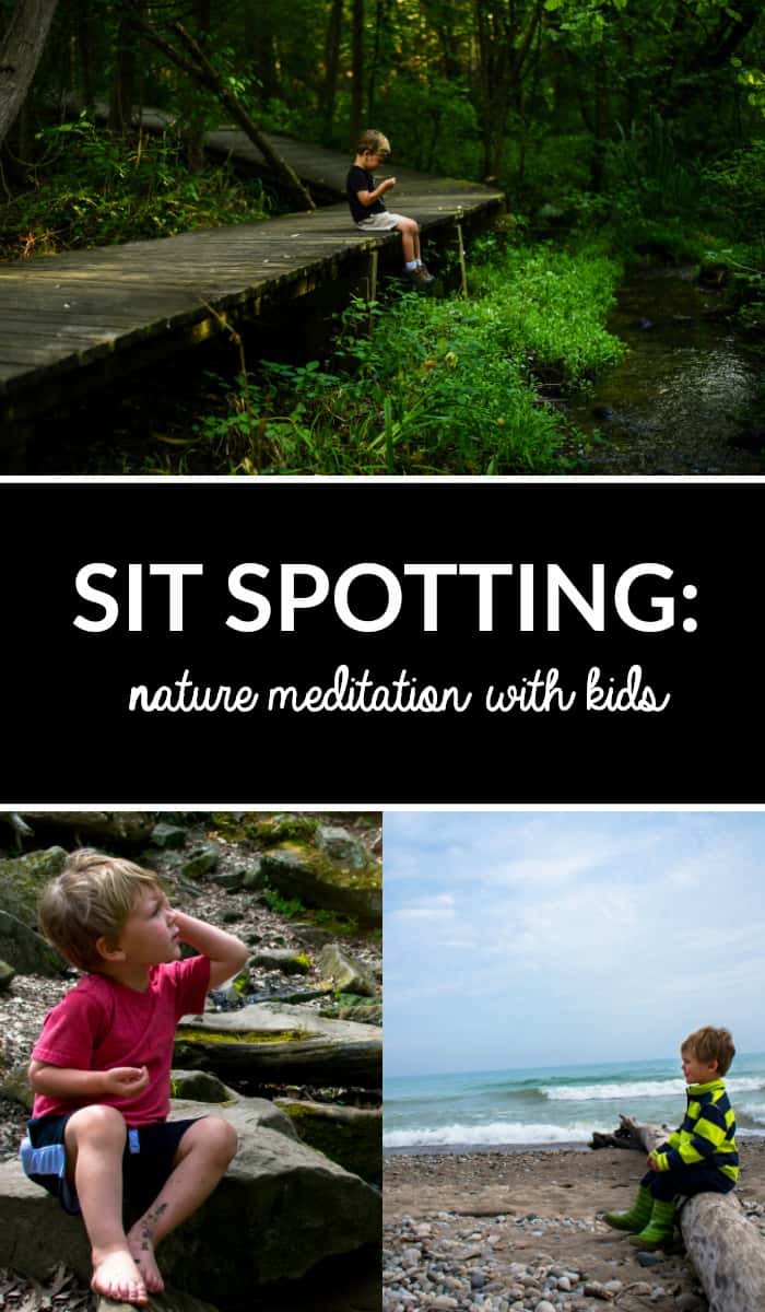 Sit Spotting Nature Meditation with Kids
