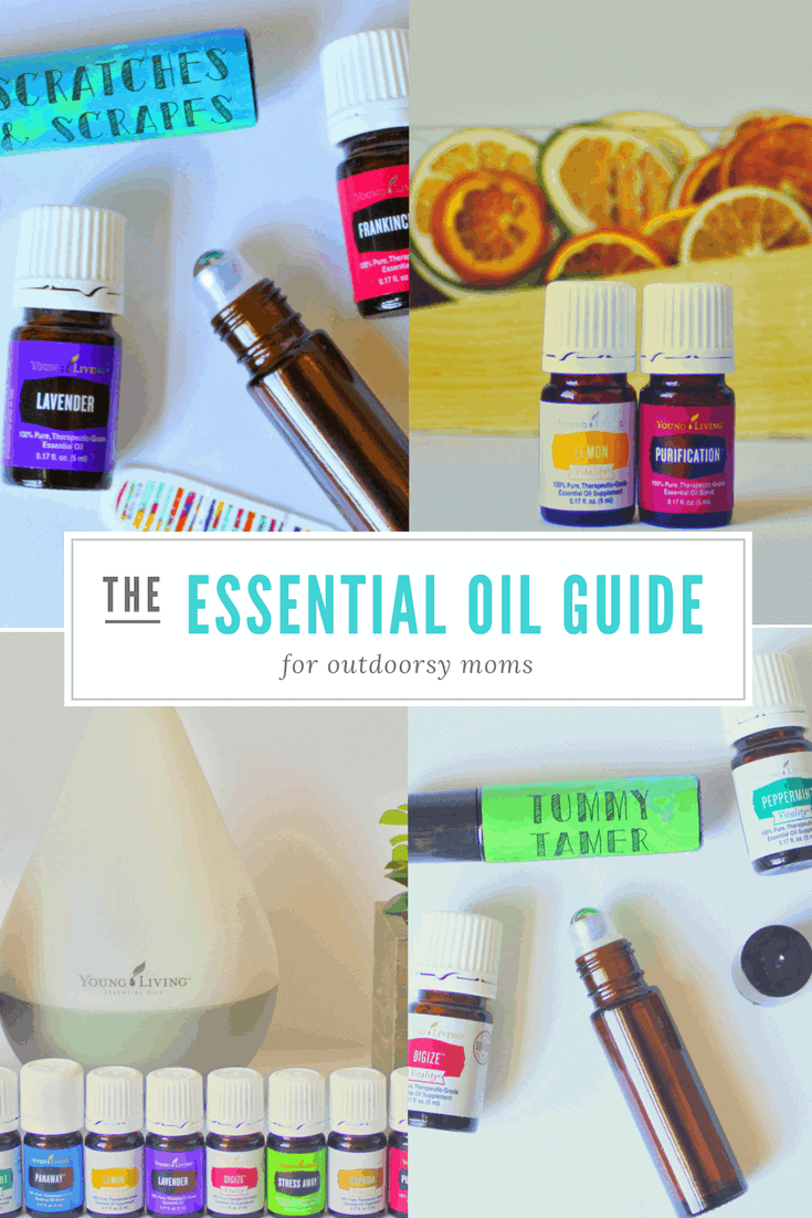 essential oil guide for outdoorsy moms