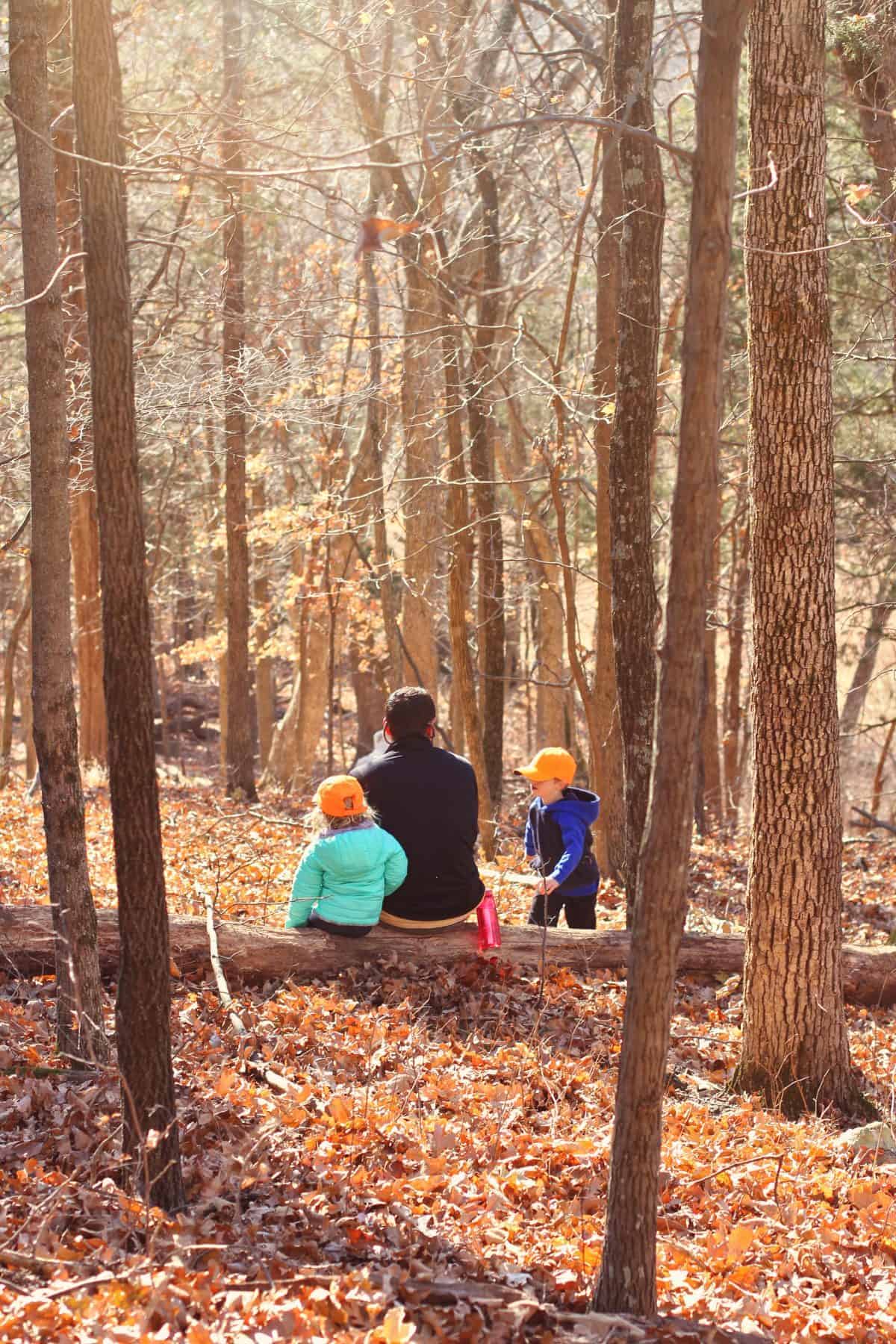 getting outdoors more with kids