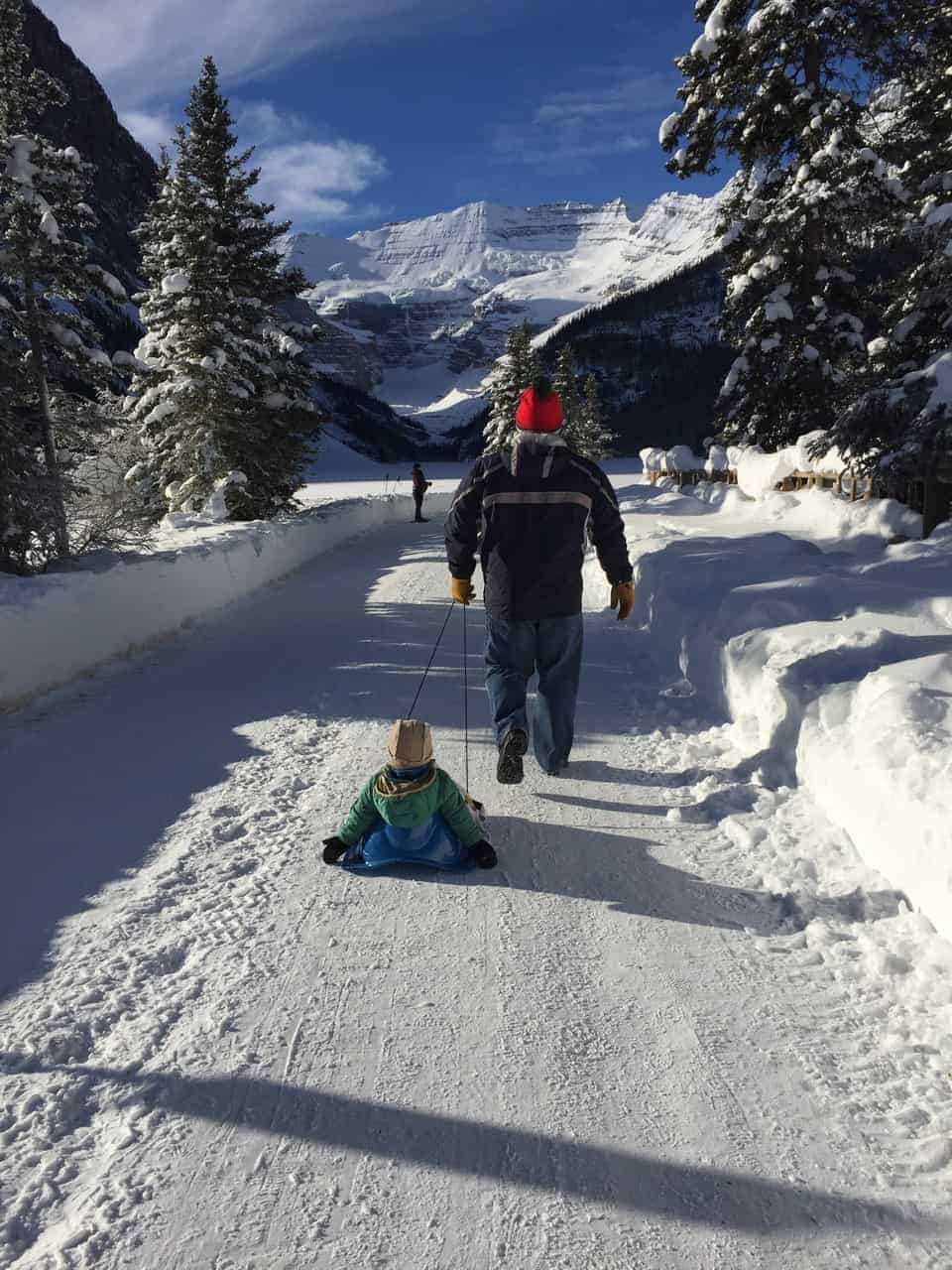 Winter Activities Banff National Park with Kids