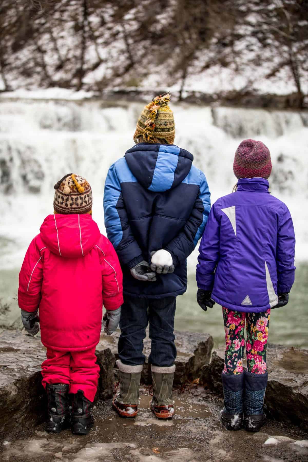 Winter Hiking with Kids