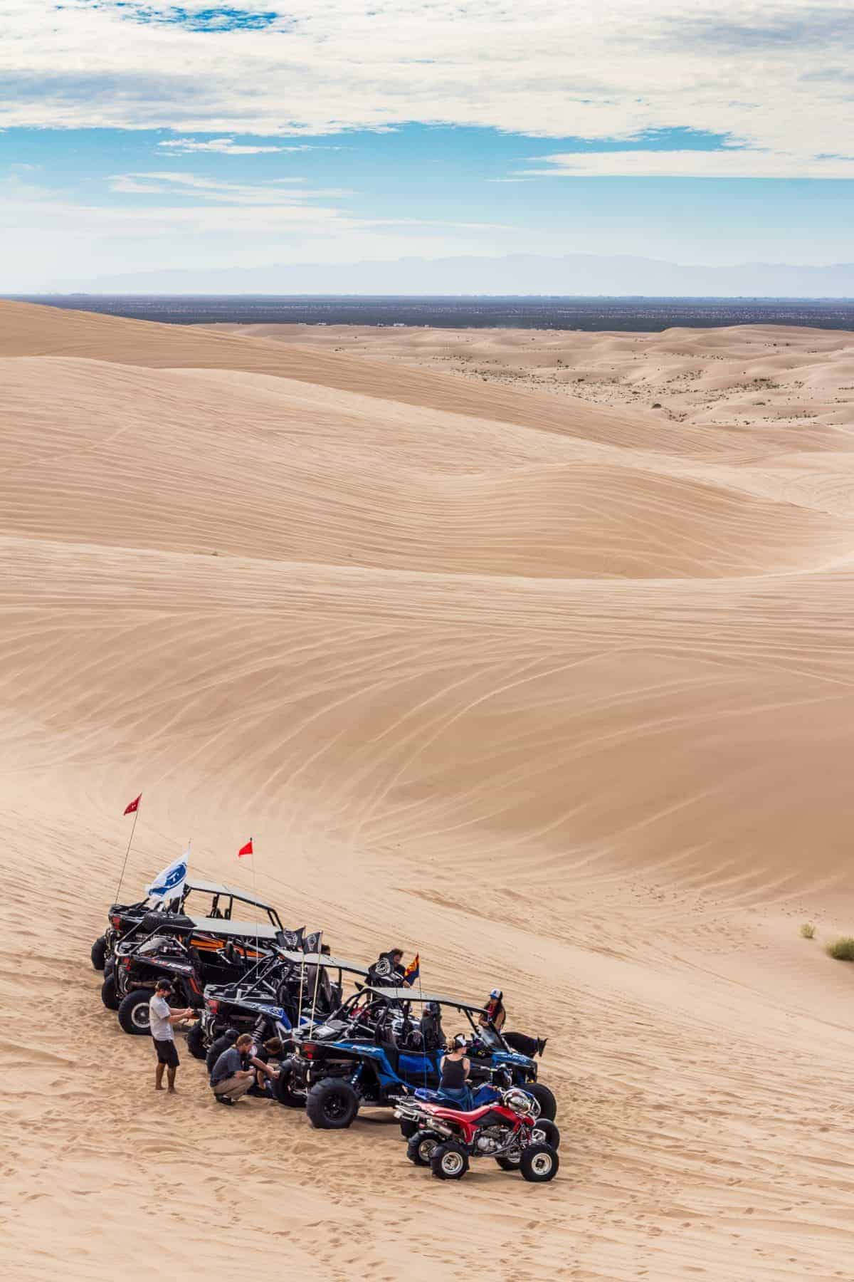 California sand dunes 