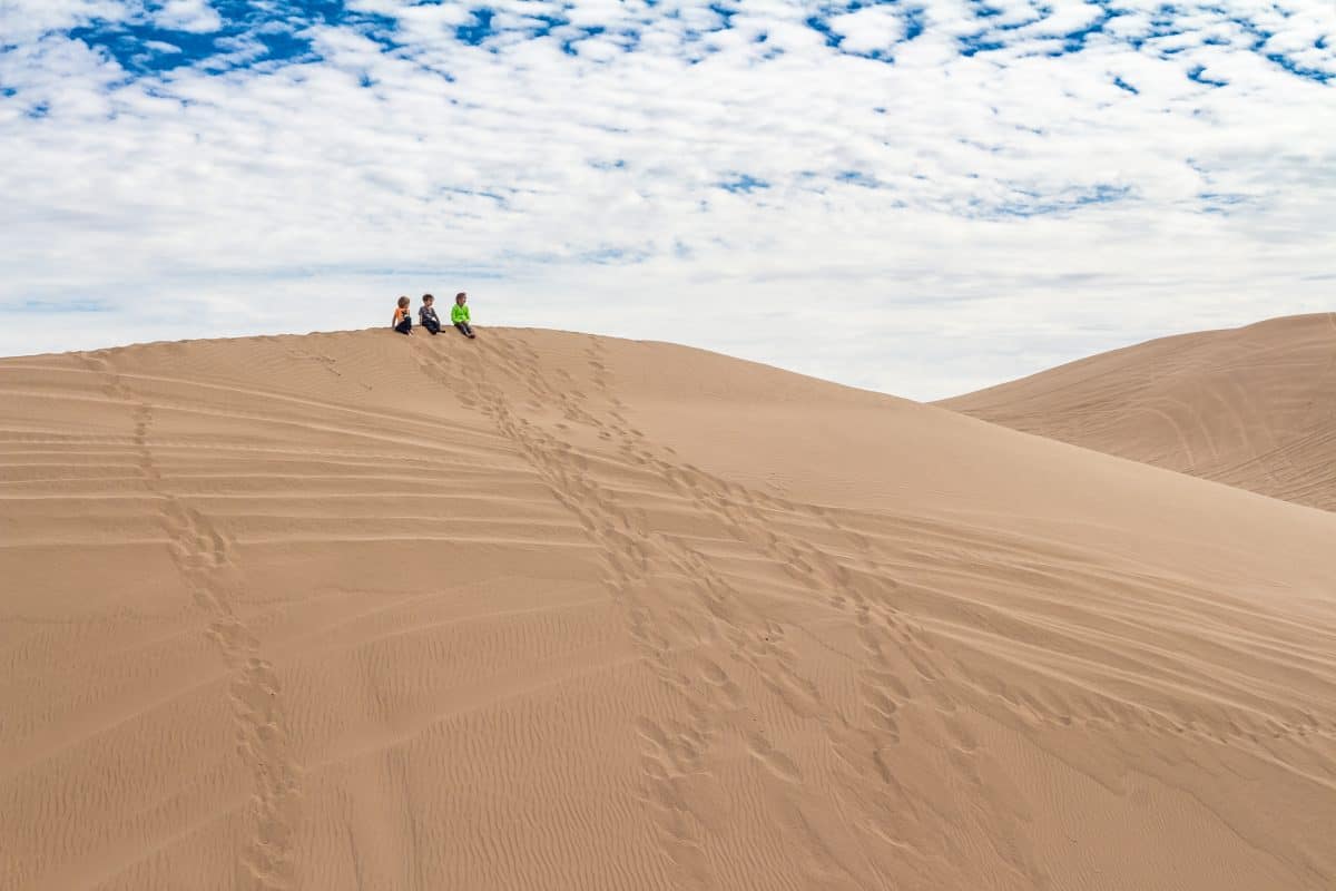Glamis California Sand Dunes with Kids