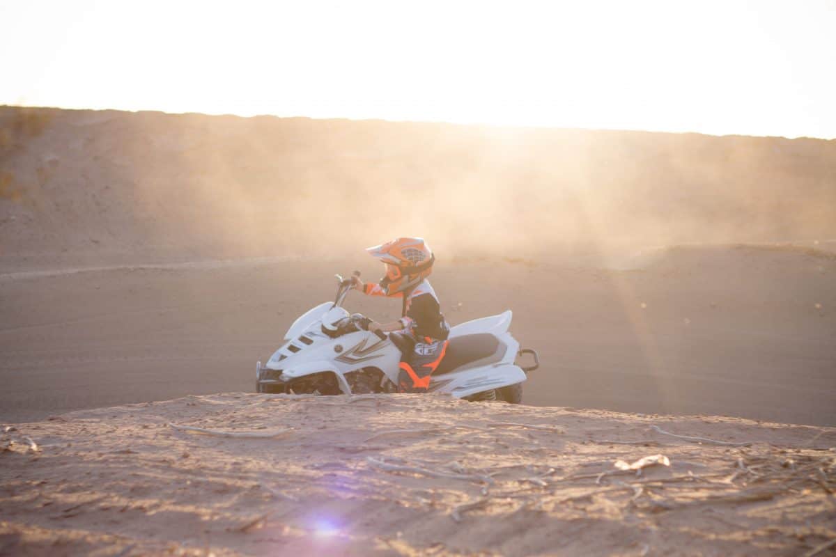 4 wheeling in the sand dunes for kids