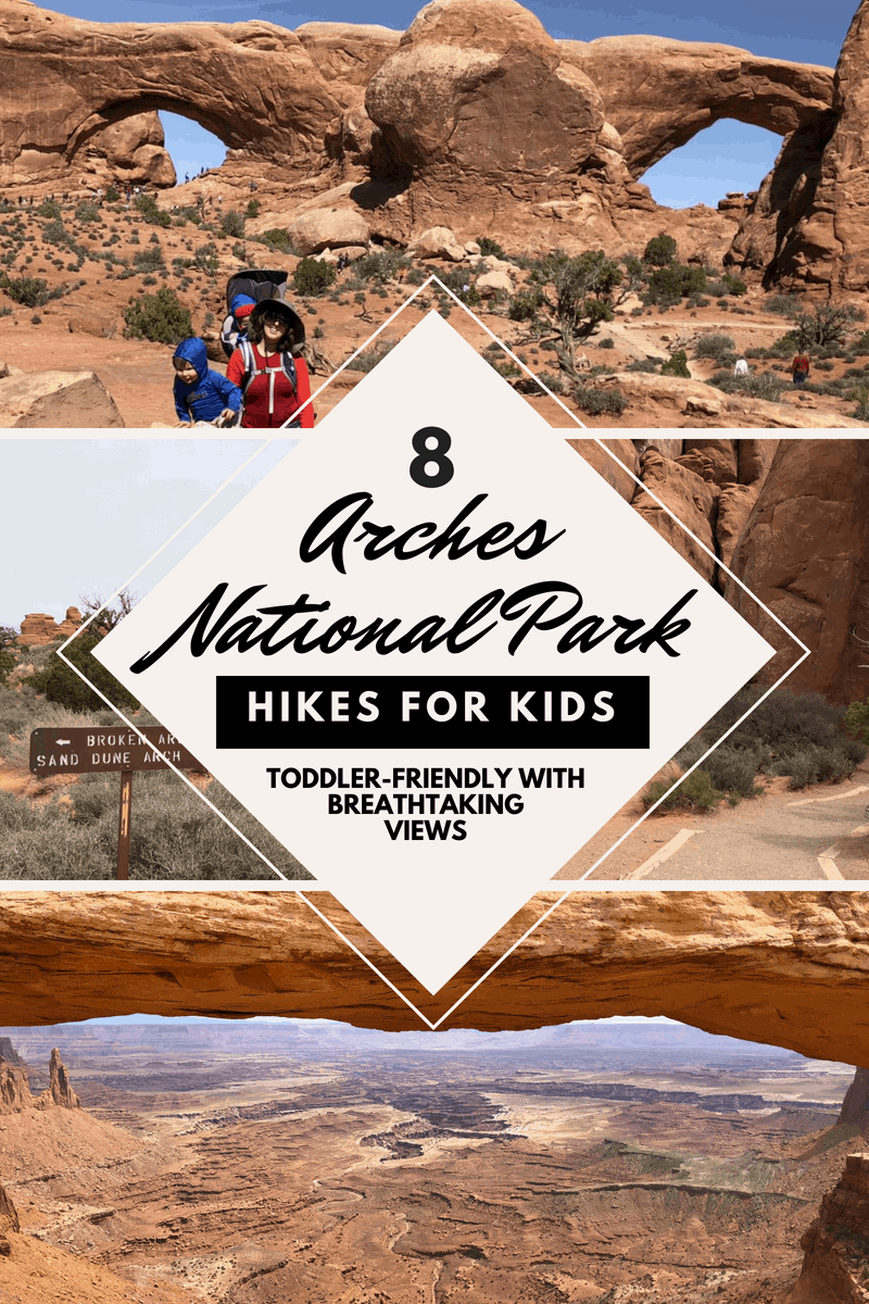 8 Easy Arches National Park Hikes with Kids