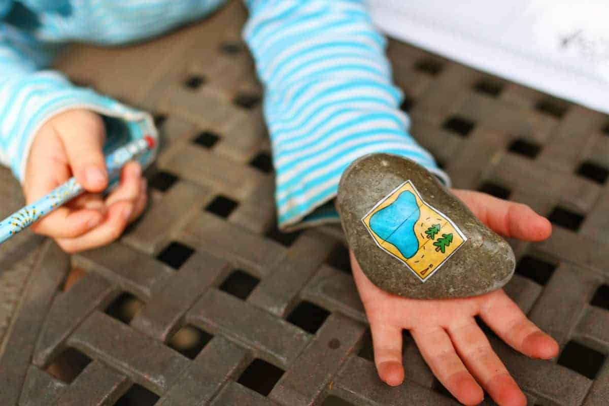 using story stones with kids