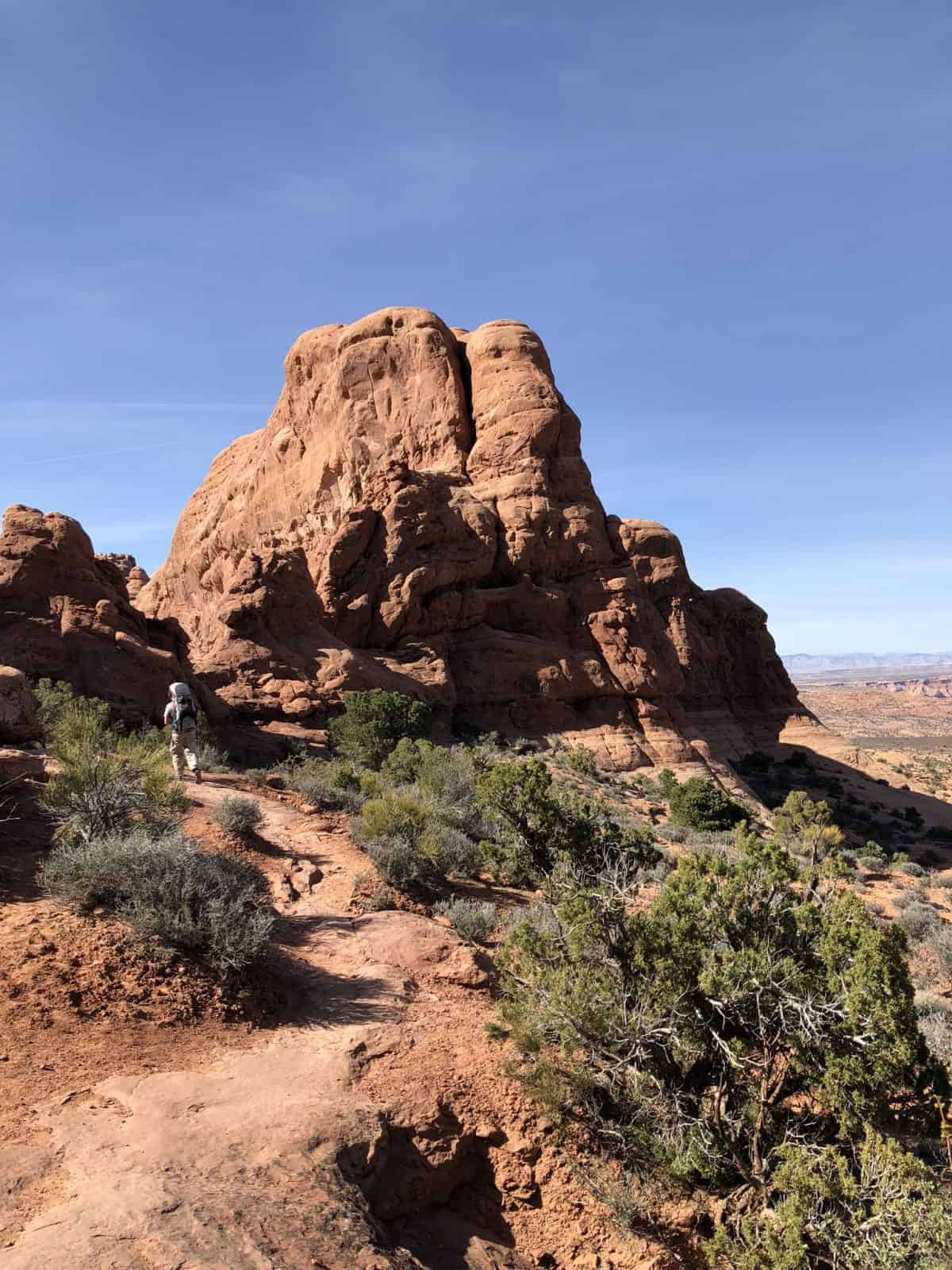 Toddler-friendly hikes in Arches National Park