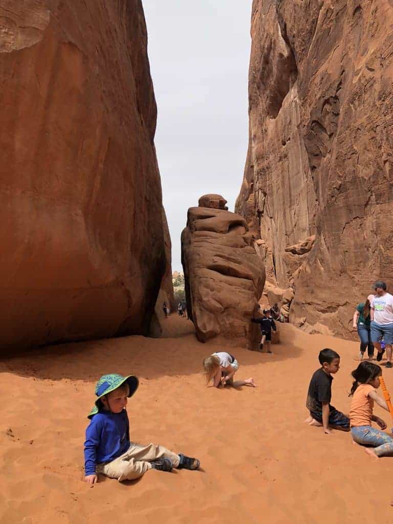 Best hikes for kids Arches National Park