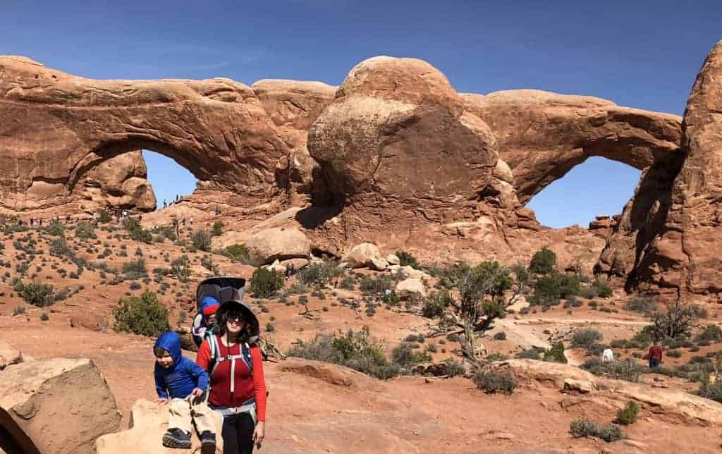 Hiking Arches National Park Utah with Kids