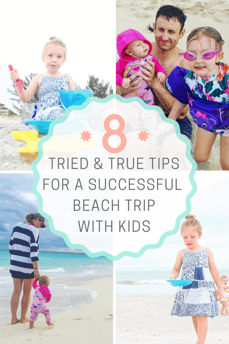 8 Tips for a successful beach trip with kids
