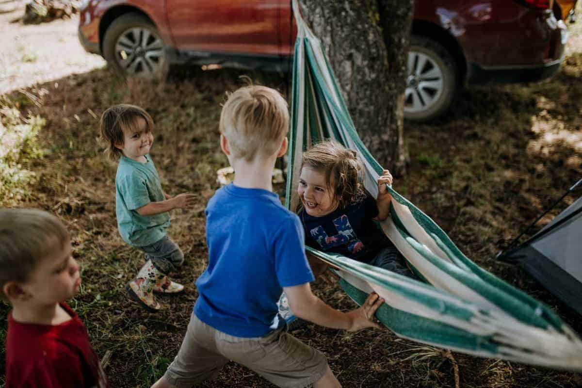 advice for camping with kids for the first time