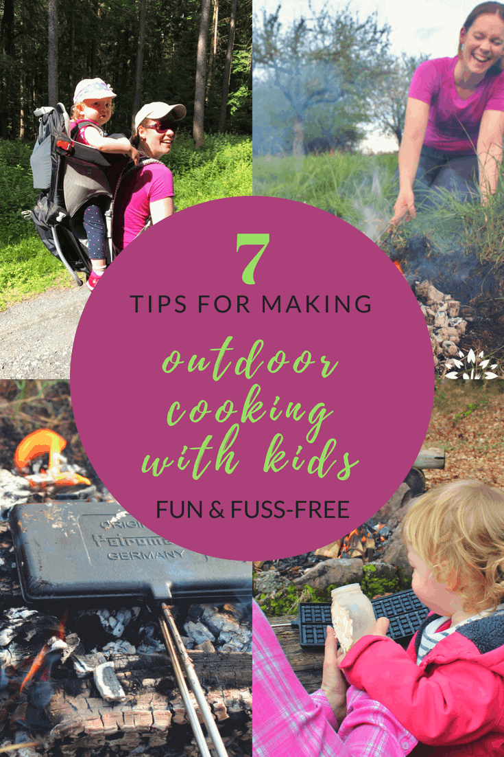 tips for making outdoor cooking with kids fun and fuss free