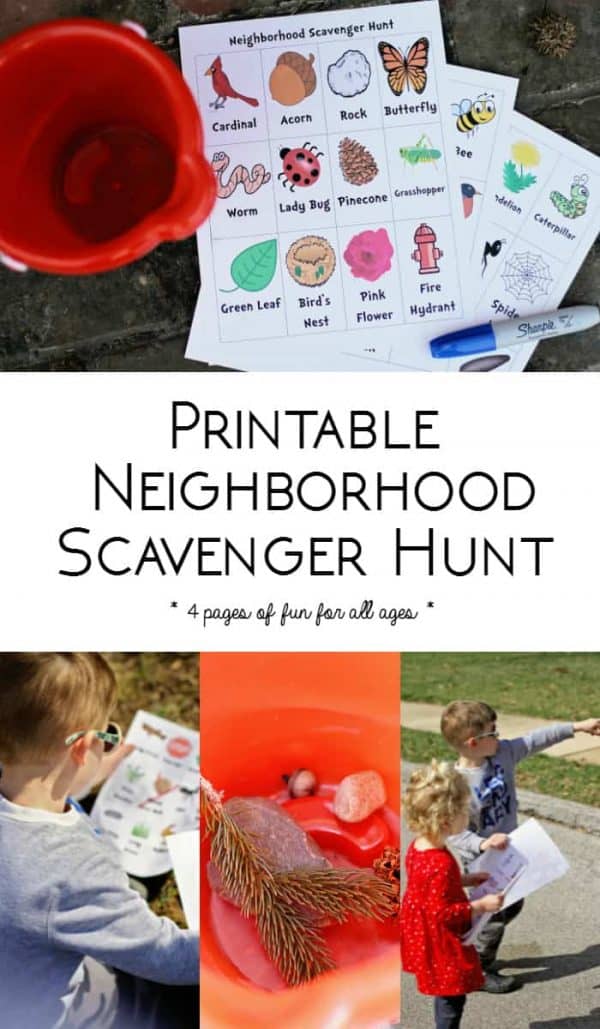 Neighborhood Scavenger Hunt • RUN WILD MY CHILD