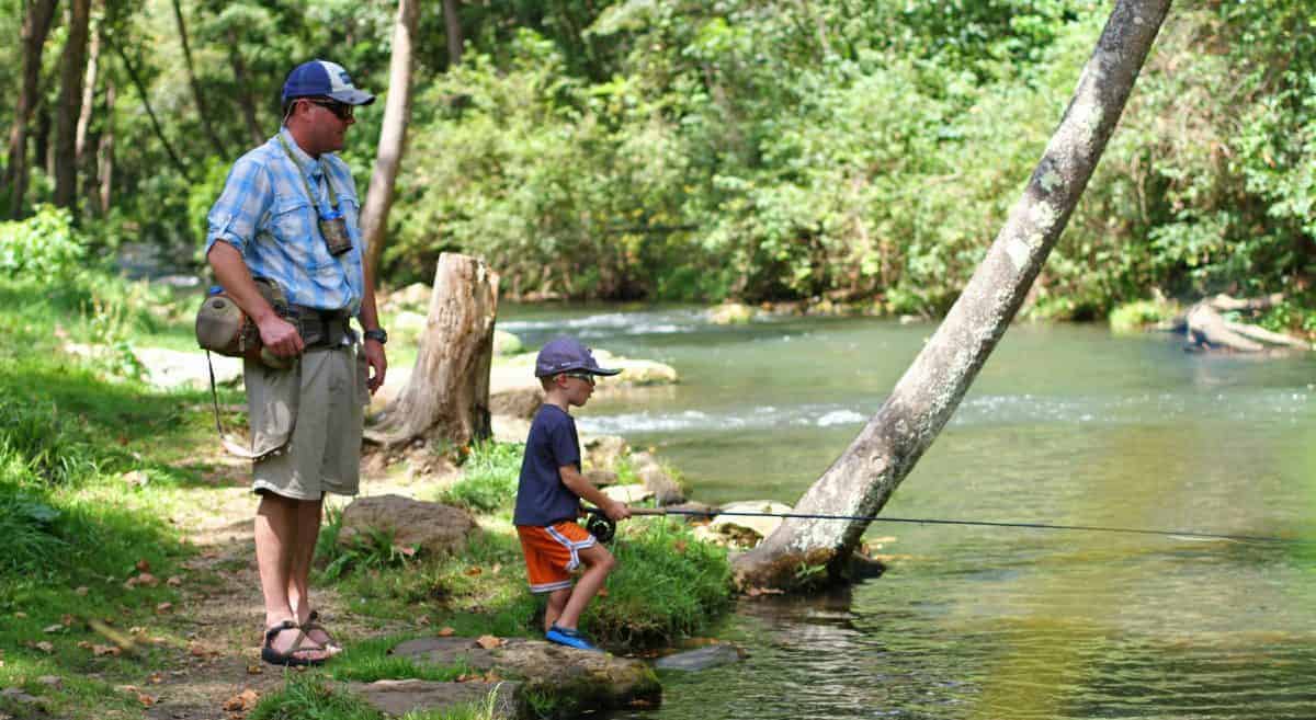 dry run creek fly fishing for kids