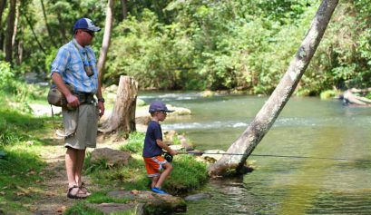 dry run creek fly fishing for kids