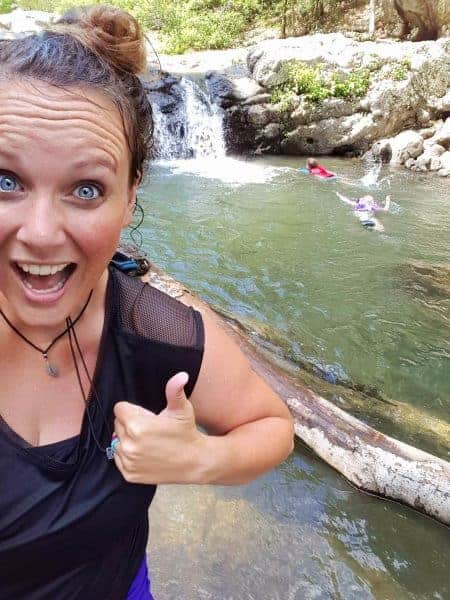 Hiking & Creeking Little Missouri Falls with Kids • RUN WILD MY CHILD