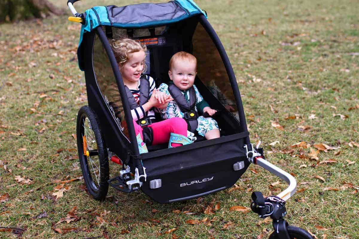 Gear Review Burley Encore X Bike Trailer Double Stroller