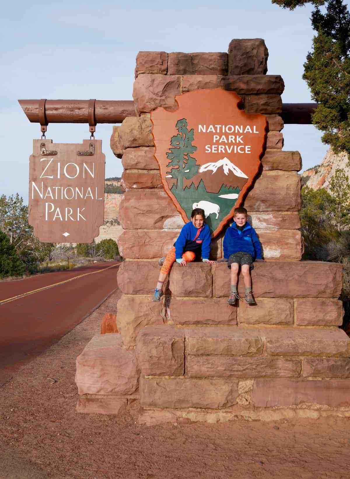 Exploring Zion National Park with kids