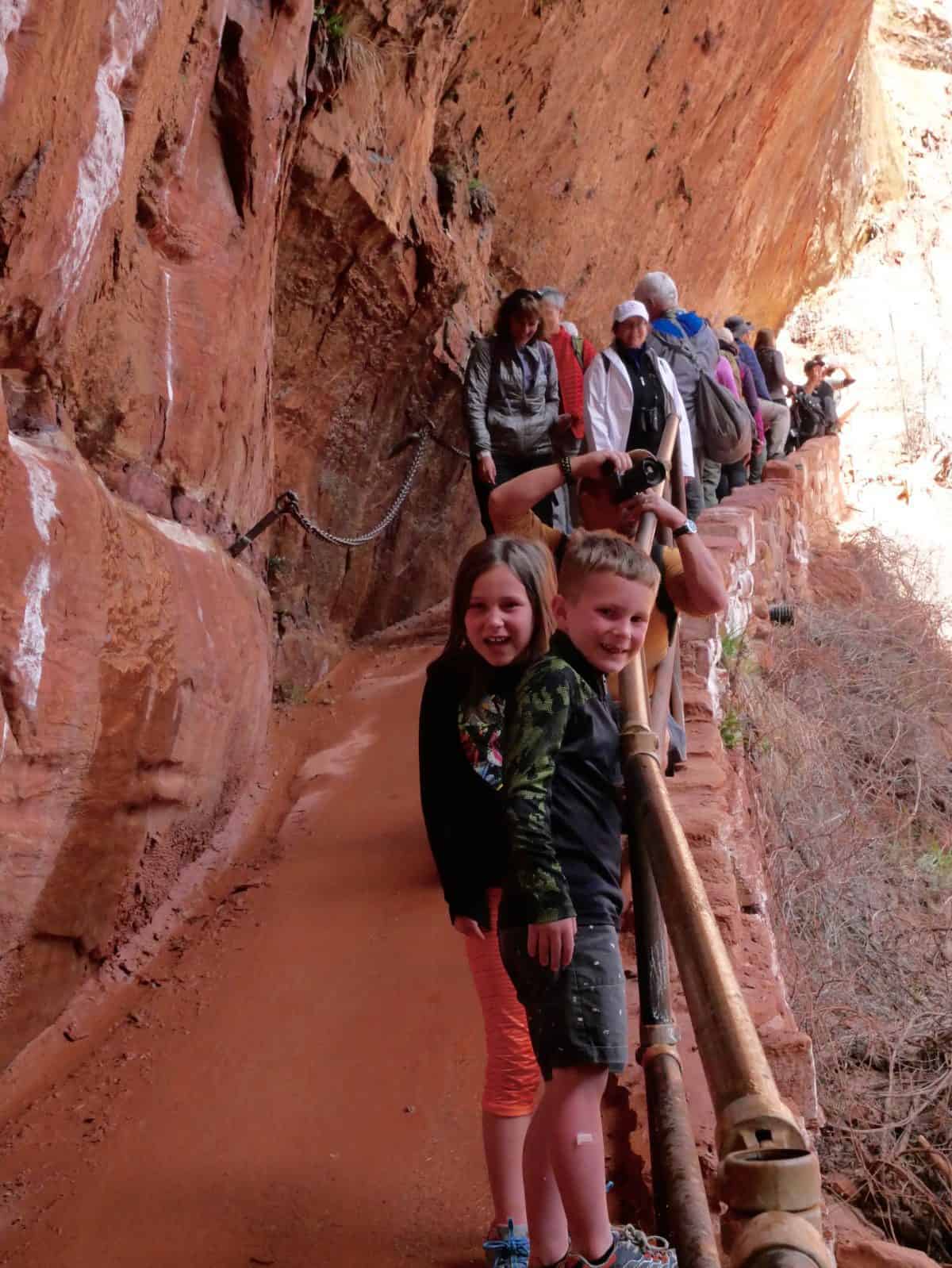Favorite Zion National Park hikes with kids