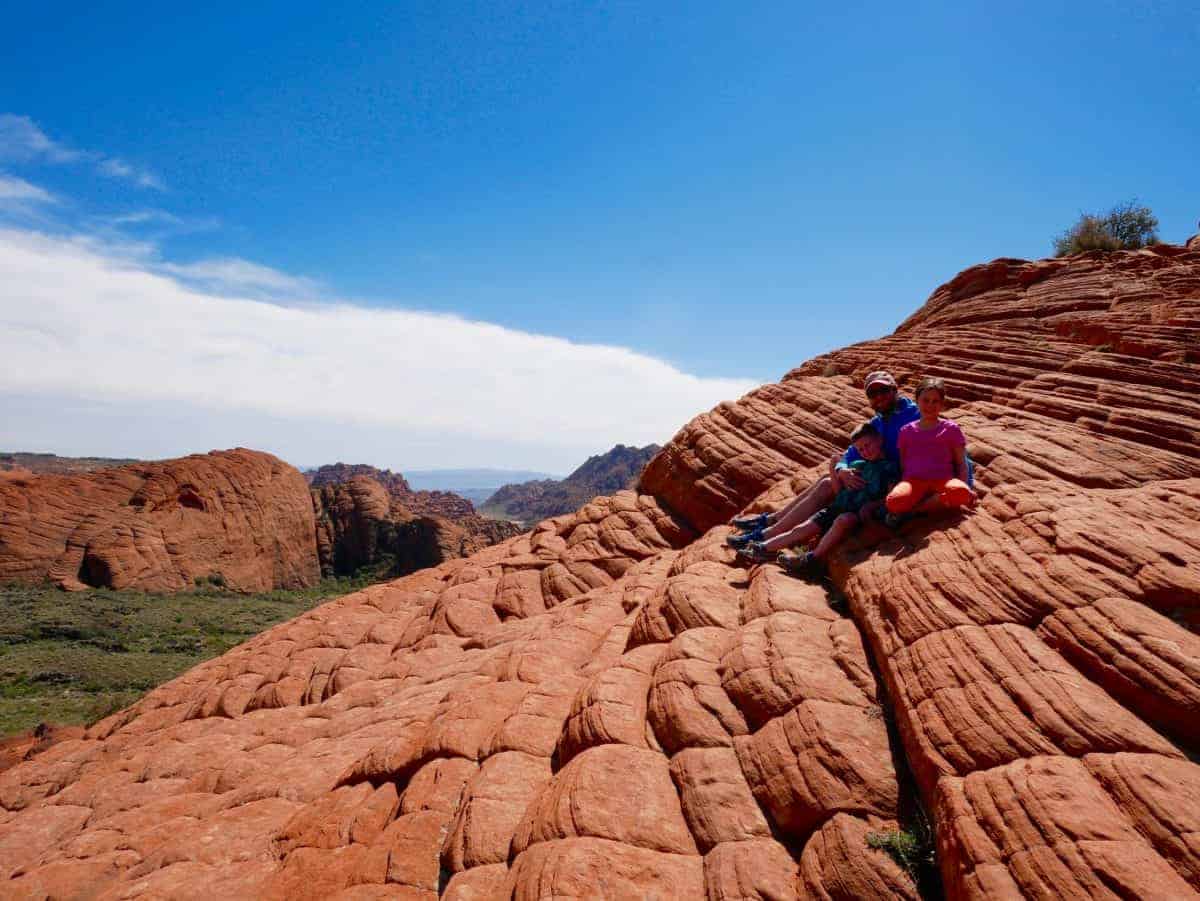 Hiking Snow Canyon State Park in St. George, Utah with Kids