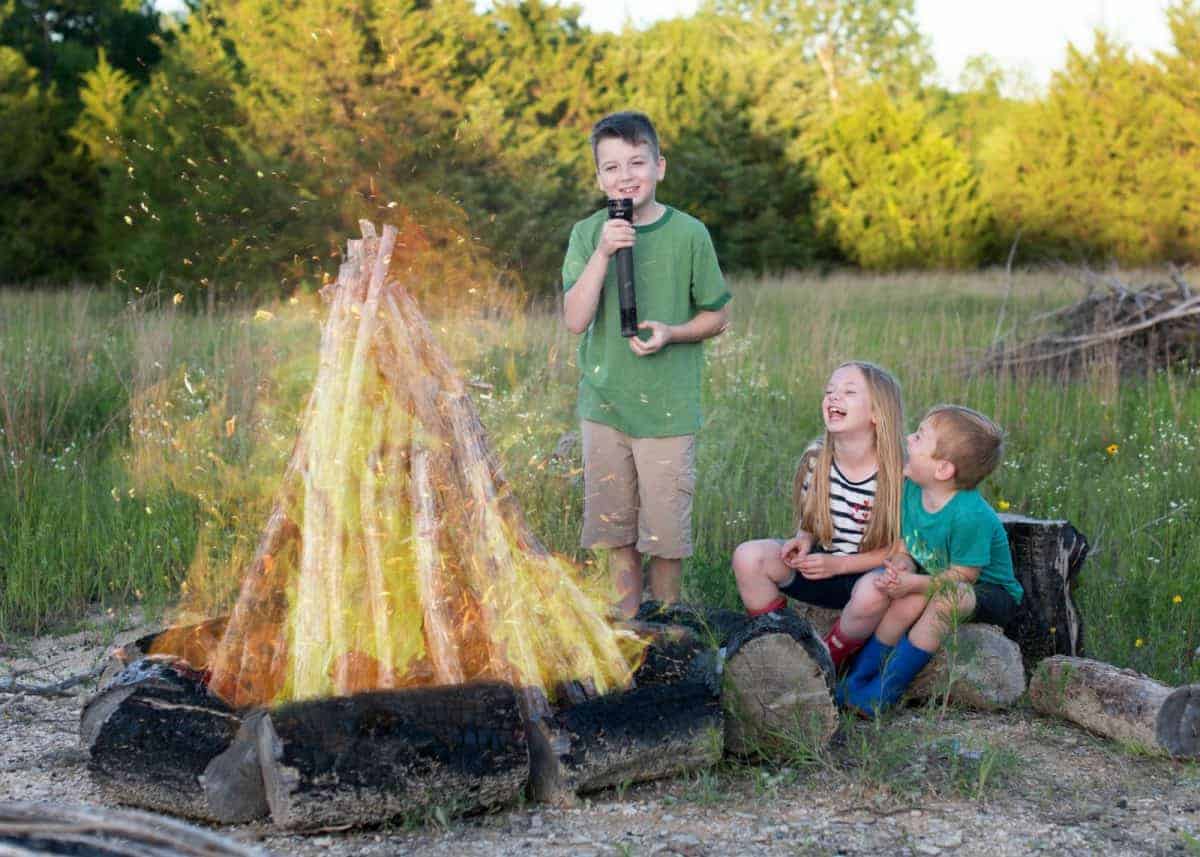 making summer bonfires fun and safe for kids