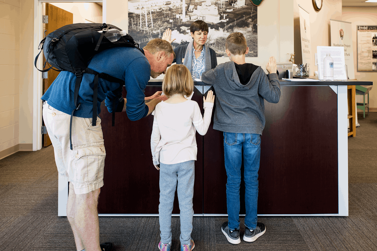 junior ranger program at Hanford Site B Reactor