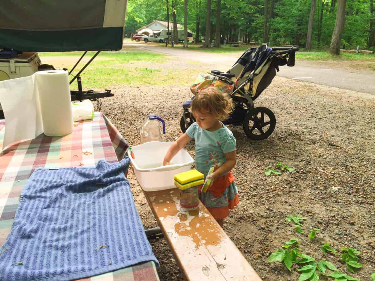 Pop-Up Camping Tips for large families