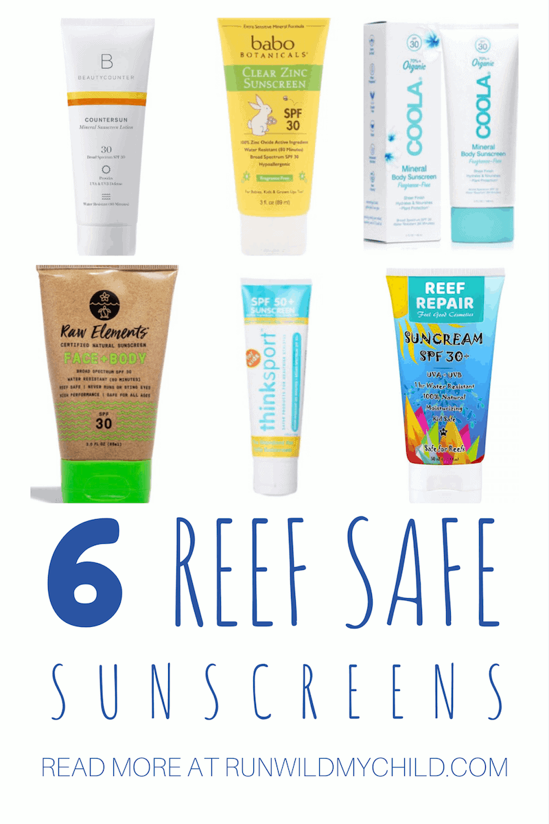 Six Reef Safe Sunscreens