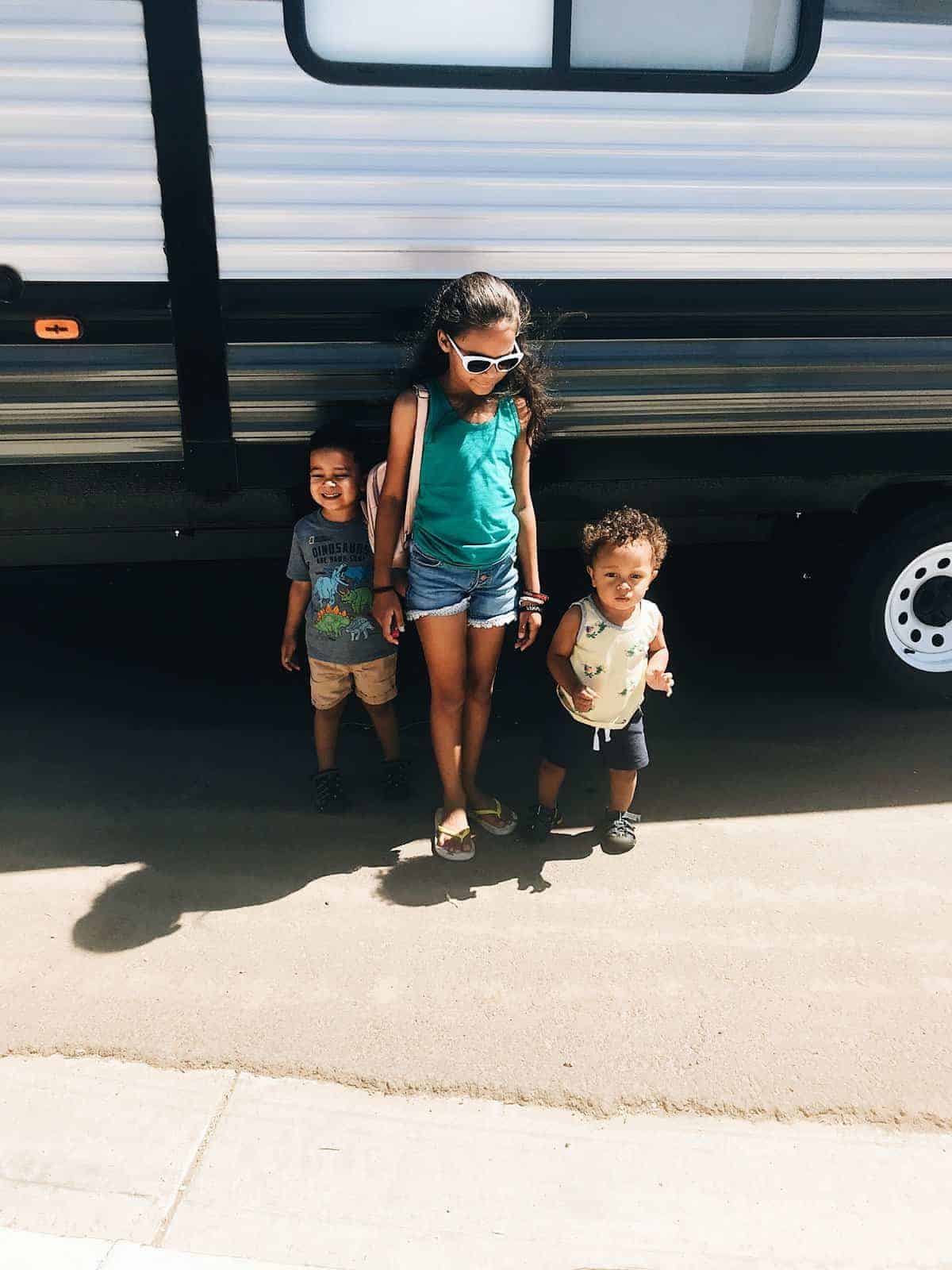 How to get started RVing with kids