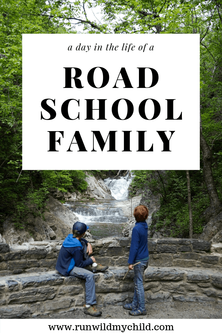 a day in the life of a road school family