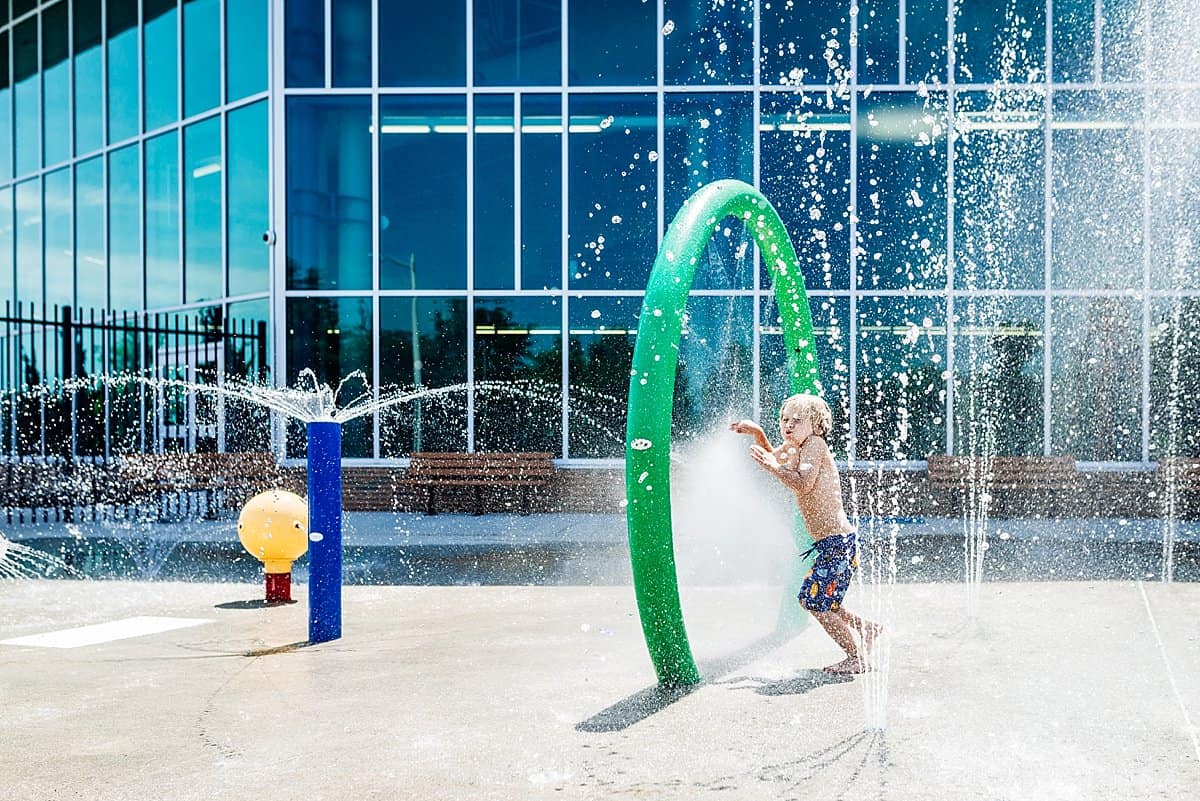 splash pad fun - favorite water activities for kids