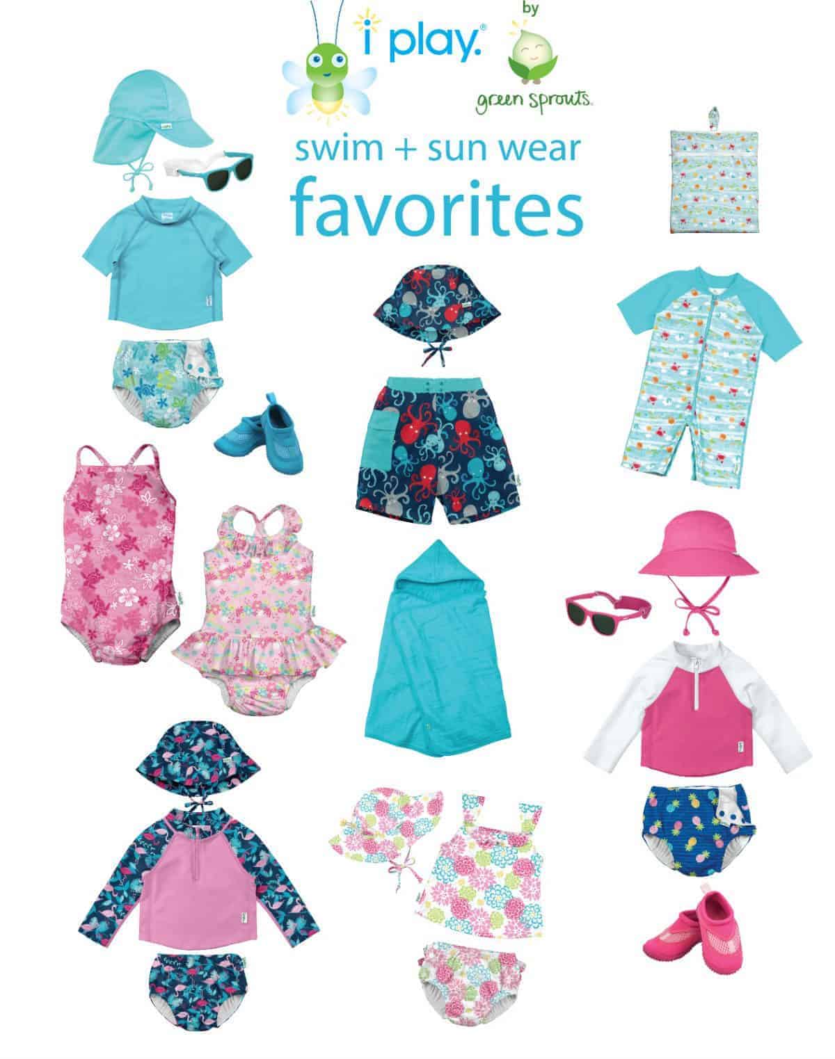 i play swim and sun favorite products for babies and toddlers