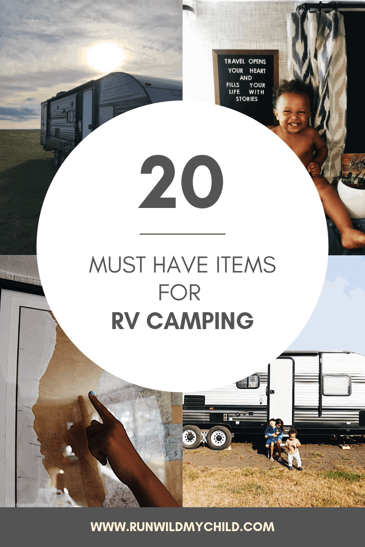 20 Must Have Items for RV Camping