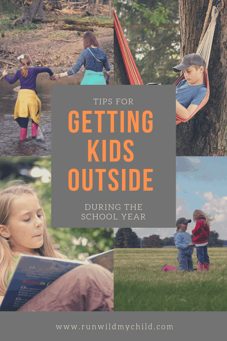 Tips for Getting Kids Outdoors During the School Year