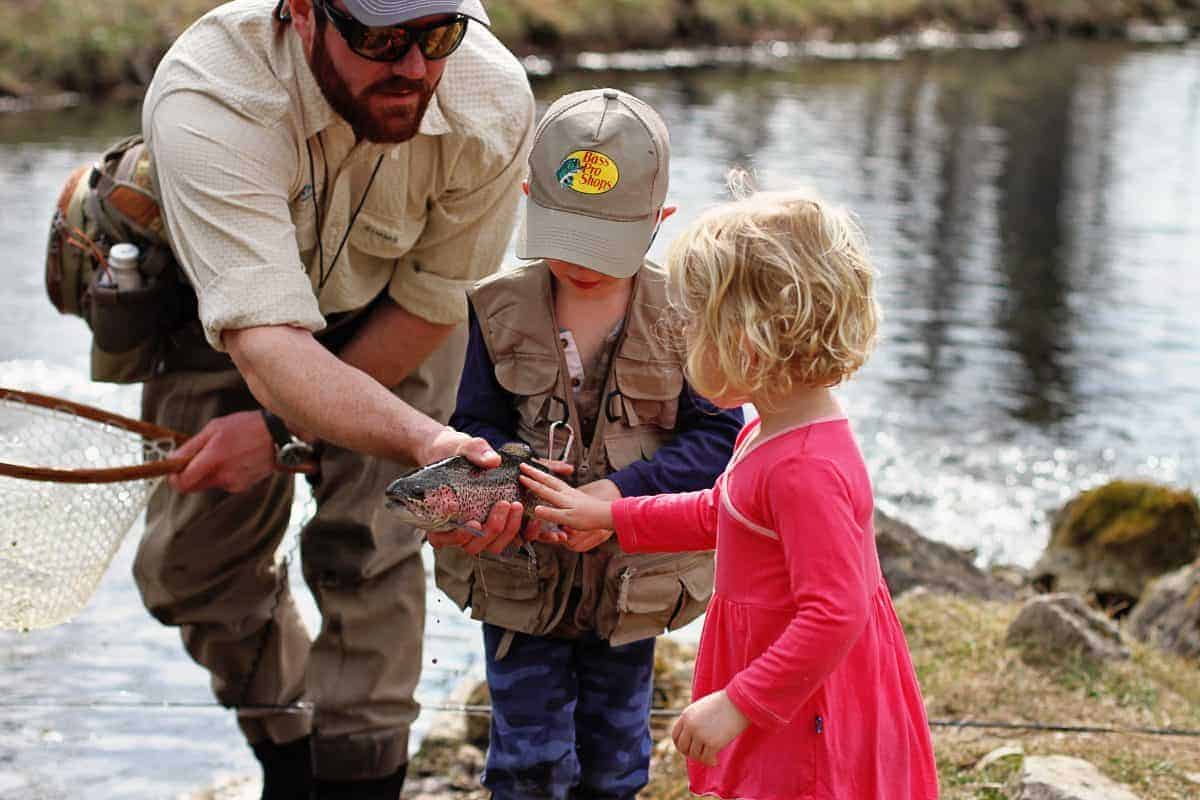 tips for fly fishing with kids