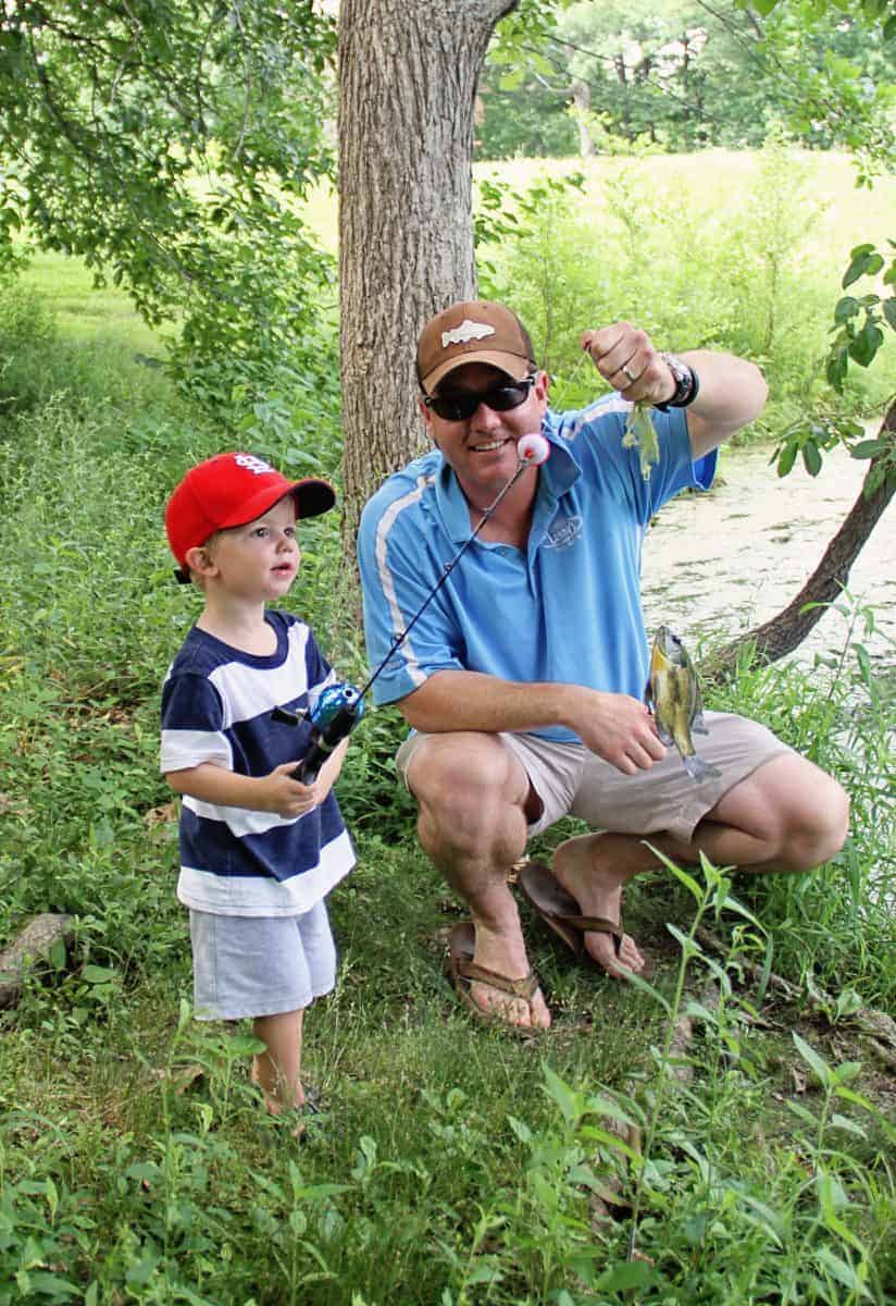 getting started fishing with kids 