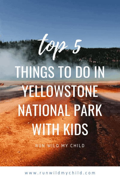 Top 5 Things to Do in Yellowstone National Park with Kids