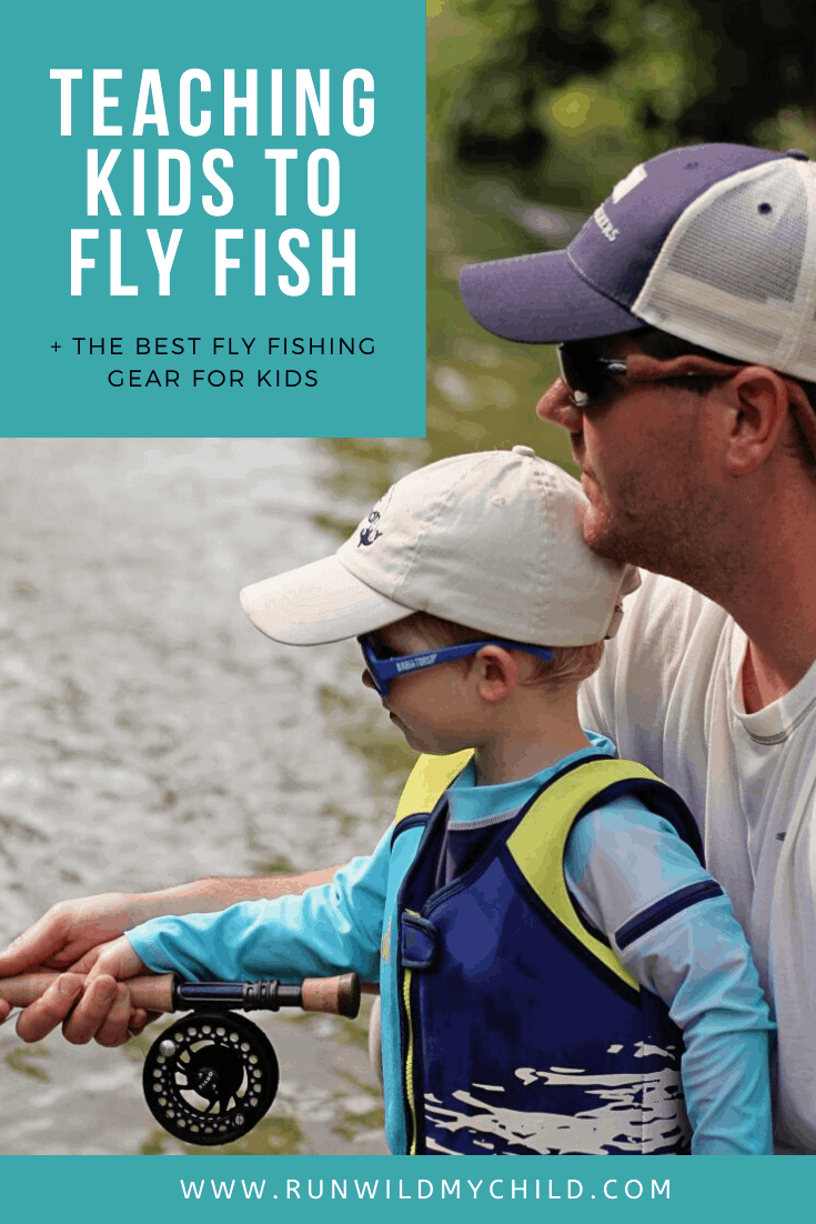 Take a kid fly fishing! How to teach young kids to fly fish. 