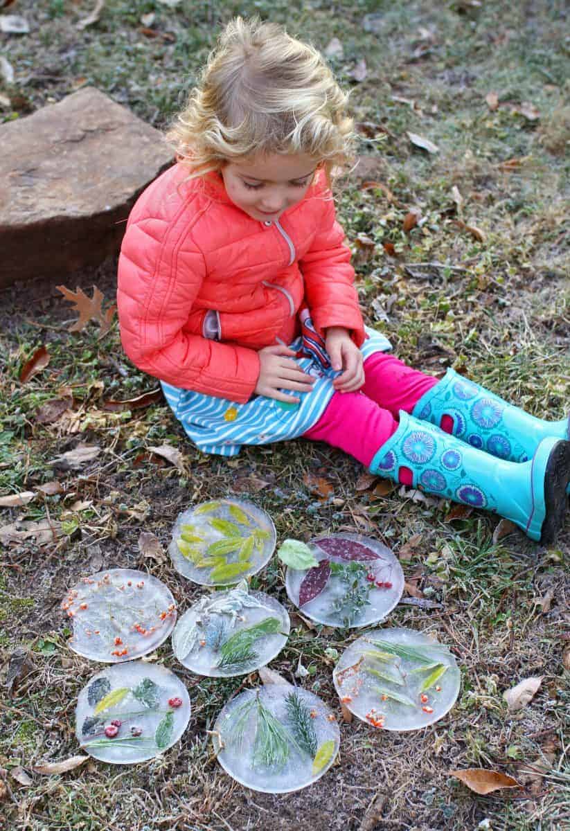 outdoor winter crafts for kids