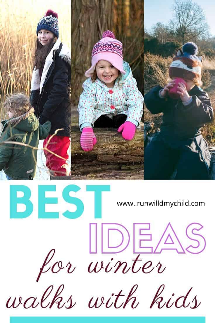 What to do on a Winter Nature Walk with Kids