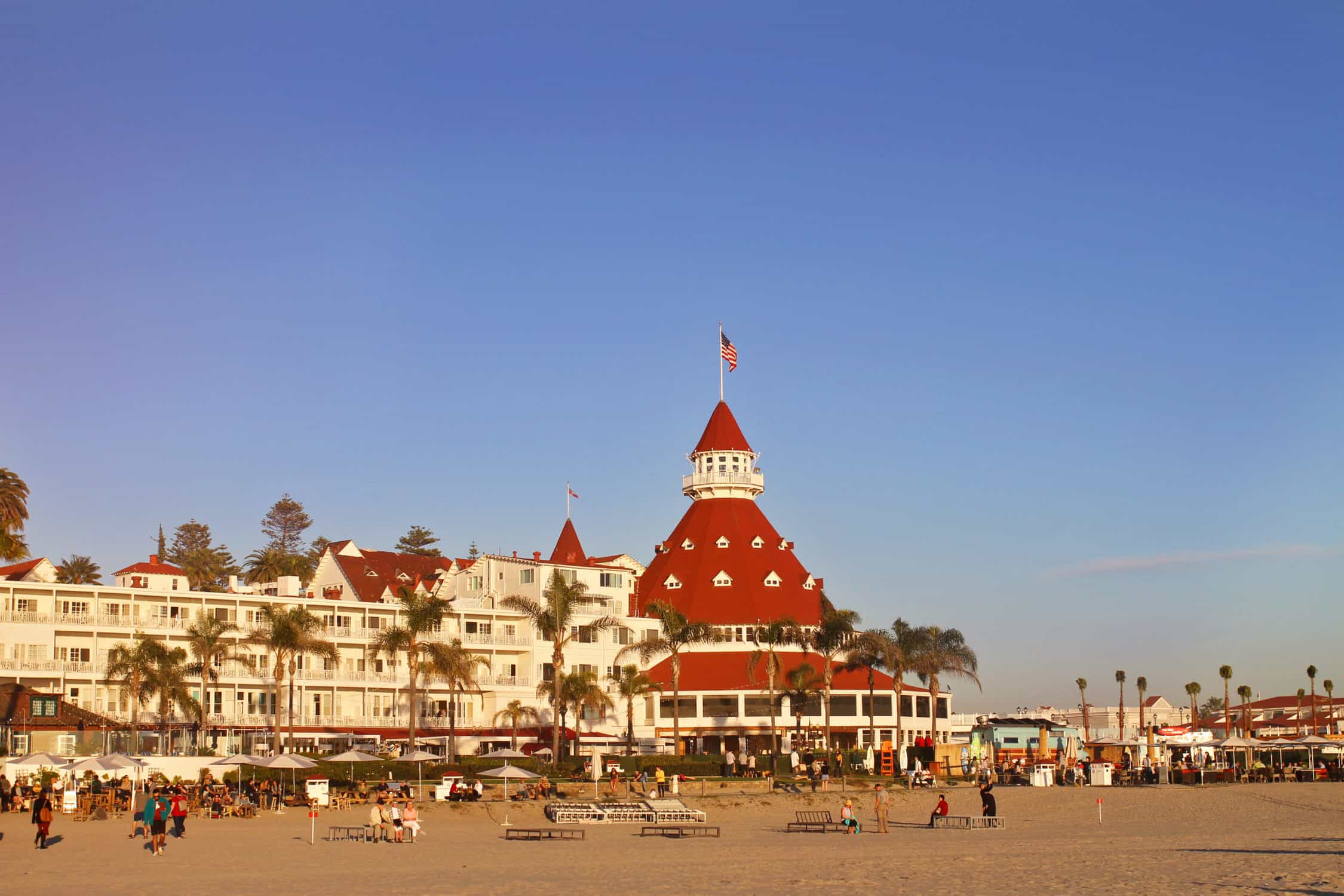 family spring break destination - San Diego, CA (Hotel del Coronado)