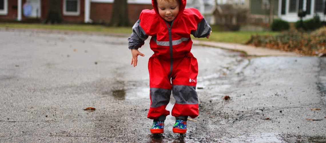 The best rain gear for kids - Oaki rain suit
