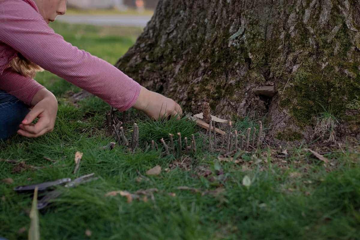 Creating Nature Fairy Garden 2