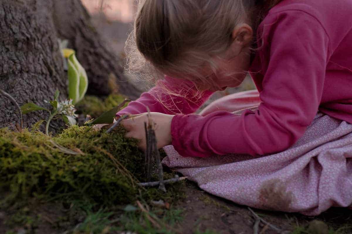 Creating Nature Fairy Garden 4